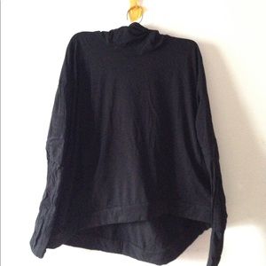 JNBY black swing hoodie